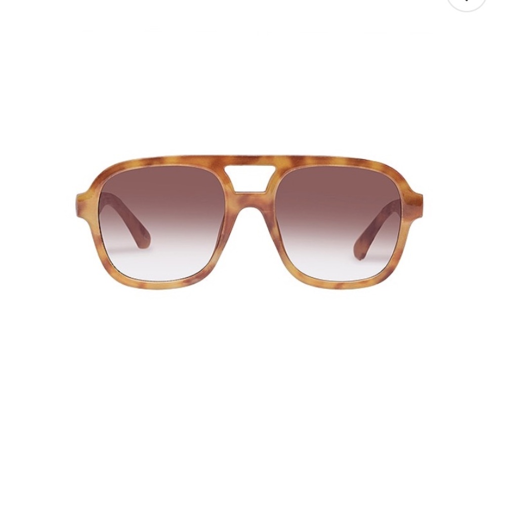 AIRE Whirlpool Sunglasses in Vintage Tort & Brown Gradient